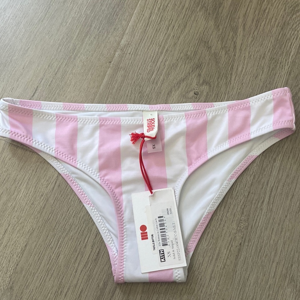 Solid & Striped Bikini Bottom